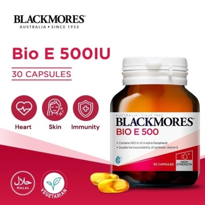 BLACKMORES Blackmores Bio E 500 IU Capsules 30s