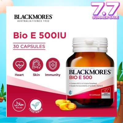 BLACKMORES Bio E 500 IU Capsules 30s