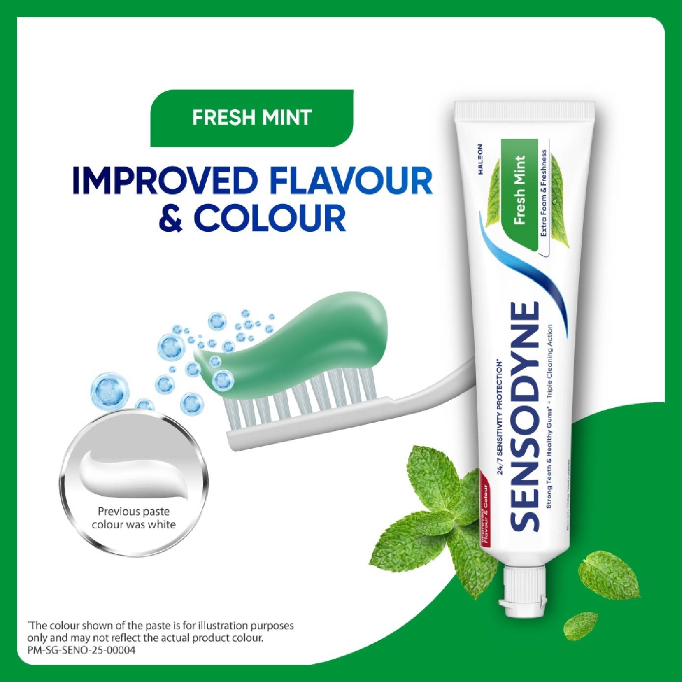 Sensitive Teeth Oral Care Toothpaste Fresh Mint (Dental Sensitivity Relief) 100g