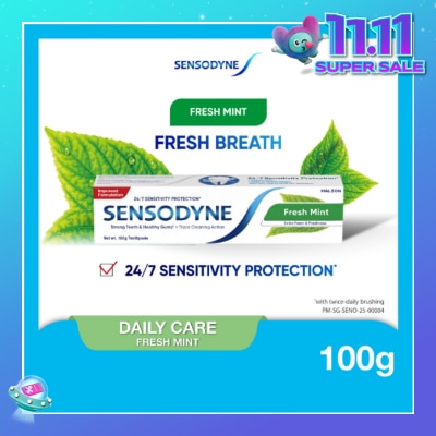 SENSODYNE Sensitive Teeth Oral Care Toothpaste Fresh Mint (Dental Sensitivity Relief) 100g