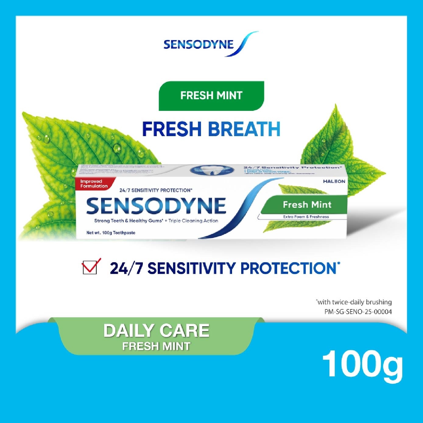 Sensitive Teeth Oral Care Toothpaste Fresh Mint (Dental Sensitivity Relief) 100g