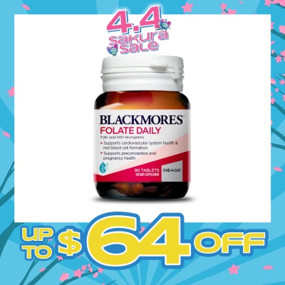 BLACKMORES - Folate Daily Folic Acid Tablet 90s