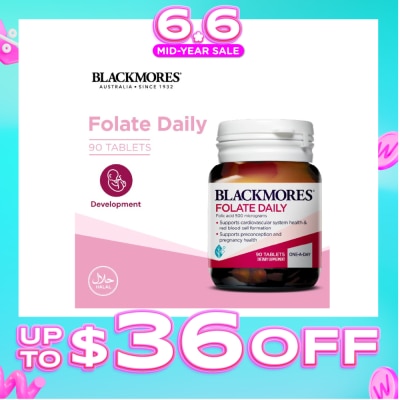 BLACKMORES - Folate Daily Folic Acid Tablet 90s