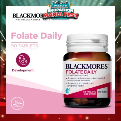 BLACKMORES - Folate Daily Folic Acid Tablet 90s