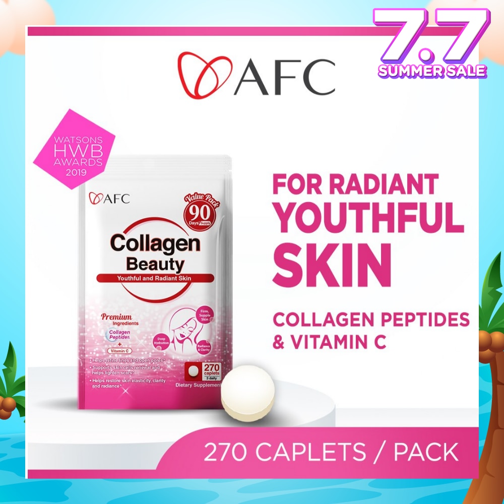 JAPAN Collagen Beauty Dietary Supplement caplets (Glowing & Radiant Skin Complexion + Anti-aging & Lessen Wrinkles) 270s