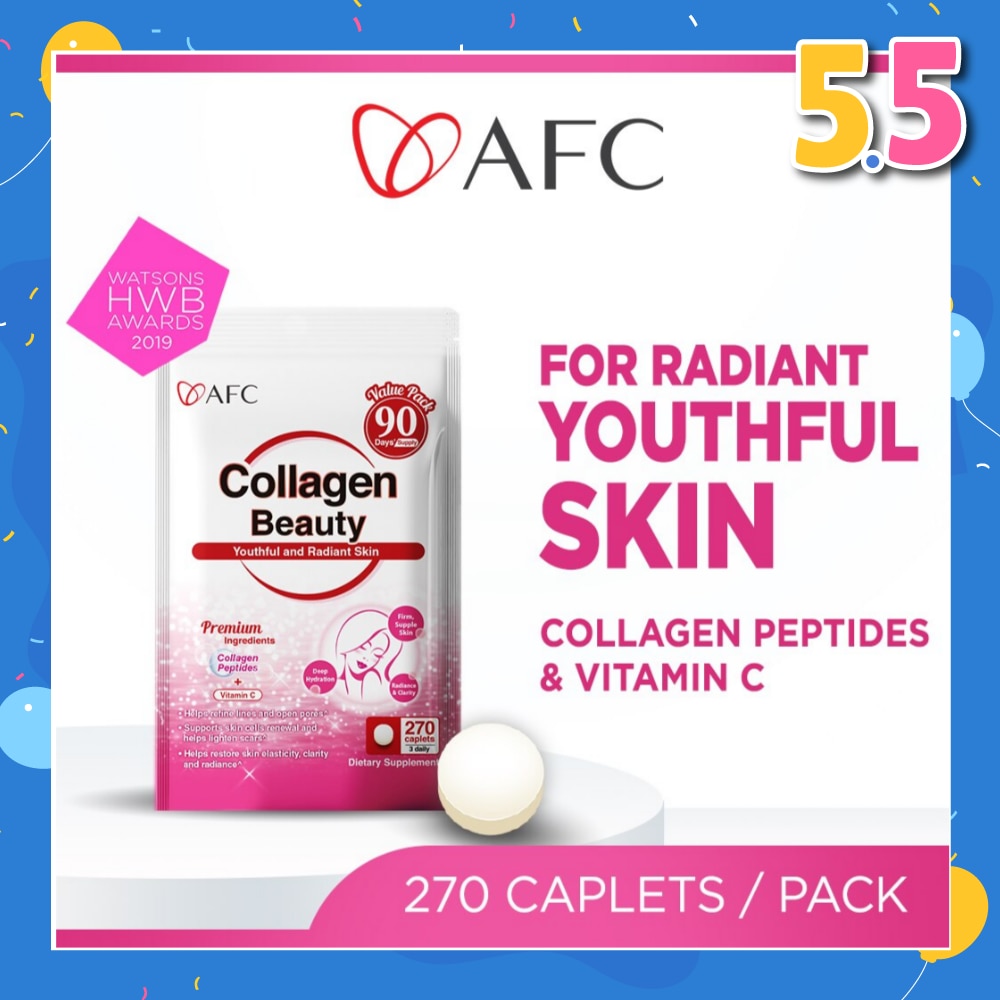 JAPAN Collagen Beauty Dietary Supplement caplets (Glowing & Radiant Skin Complexion + Anti-aging & Lessen Wrinkles) 270s