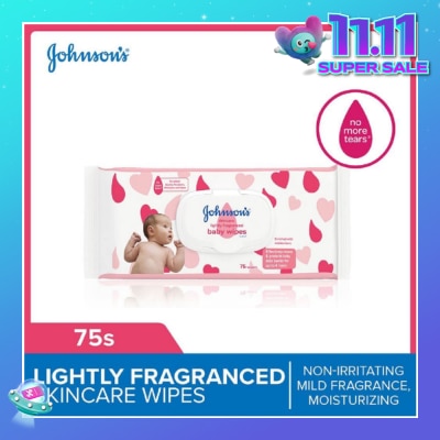 JOHNSON'S Baby SkinCare Wipes 75s (Expiry: Nov`2025)