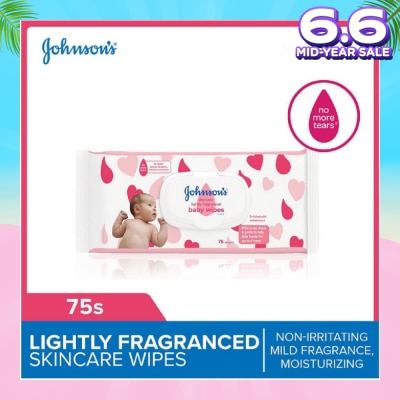 JOHNSON'S Baby SkinCare Wipes 75s (Expiry: Nov`2025)
