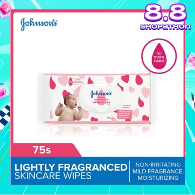 JOHNSON'S Baby SkinCare Wipes 75s (Expiry: Nov`2025)