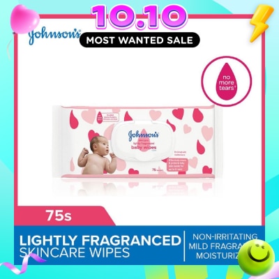 JOHNSON'S Baby SkinCare Wipes 75s image