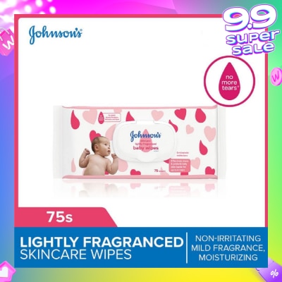 JOHNSON'S Baby SkinCare Wipes 75s (Expiry: Nov`2025)
