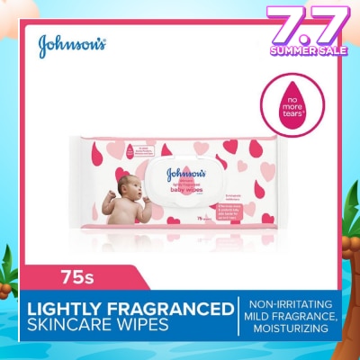 JOHNSON'S Baby SkinCare Wipes 75s (Expiry: Nov`2025)