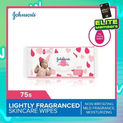 JOHNSON'S Baby SkinCare Wipes 75s (Expiry: Nov`2025)