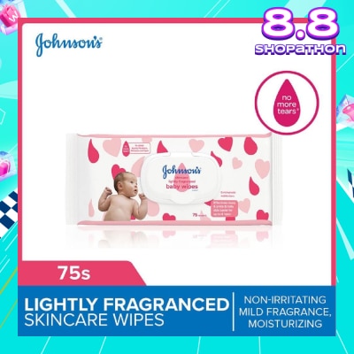 JOHNSON'S Baby SkinCare Wipes 75s (Expiry: Nov`2025)