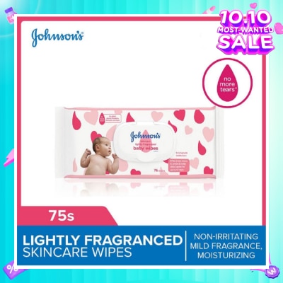 JOHNSON'S Baby SkinCare Wipes 75s (Expiry: Nov`2025)