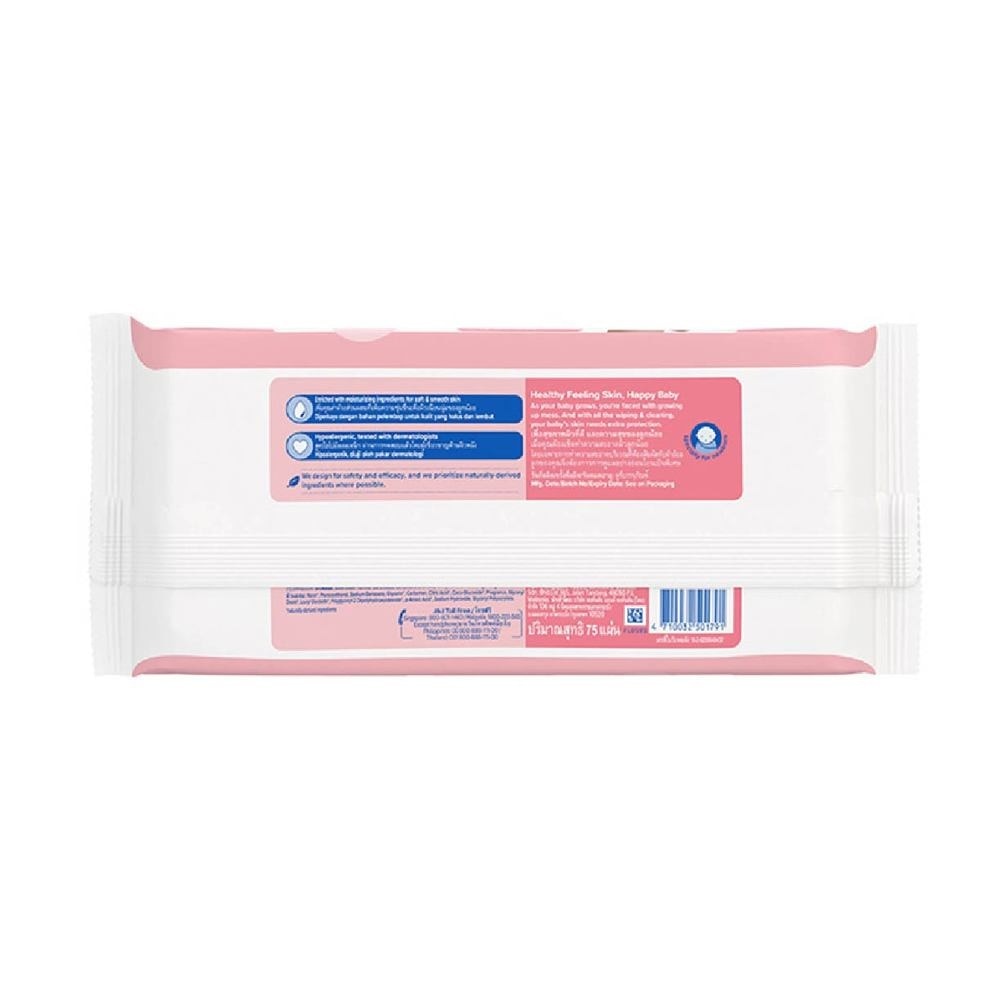 Skincare Lightly Fragranced Baby Wipes (Non-Irritating + Mild Fragrance + Moisturizing) 75s (Expiry: Dec`2024)