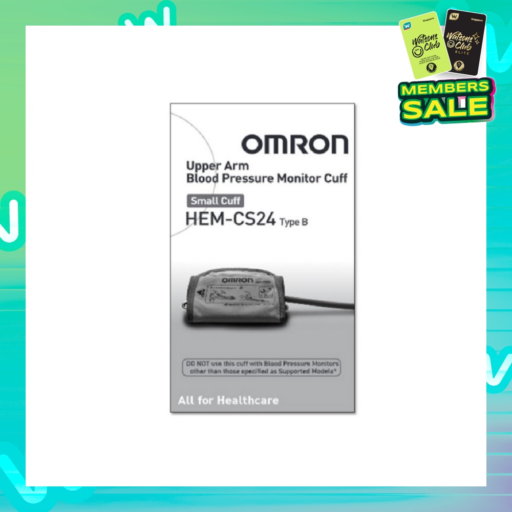 Upper Arm Blood Pressure Monitor Cuff Hem-Cs24 Bap (17Cm - 22Cm) 1s