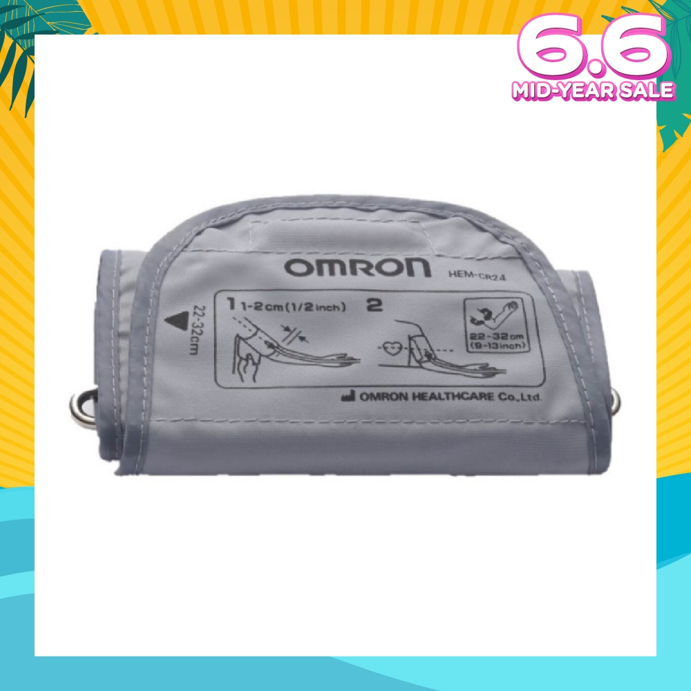 Upper Arm Blood Pressure Monitor Cuff Hem-Cr24 Bap (22Cm - 32Cm) 1s
