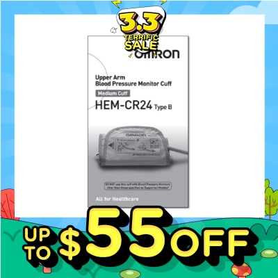 OMRON Upper Arm Blood Pressure Monitor Cuff Hem-Cr24 Bap (22Cm - 32Cm) 1s