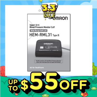 OMRON Omron Upper Arm Blood Pressure Monitor Cuff HEM-RML31 1s