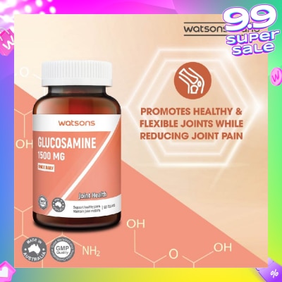 WATSONS Glucosamine Tablet 1500Mg (Support Healthy Joints & Maintain Joint Mobility) 90s