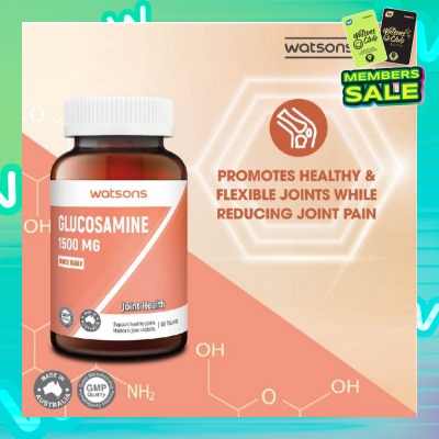 WATSONS Glucosamine Tablet 1500Mg (Support Healthy Joints & Maintain Joint Mobility) 90s