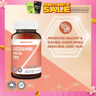 WATSONS Glucosamine Tablet 1500Mg (Support Healthy Joints & Maintain Joint Mobility) 90s