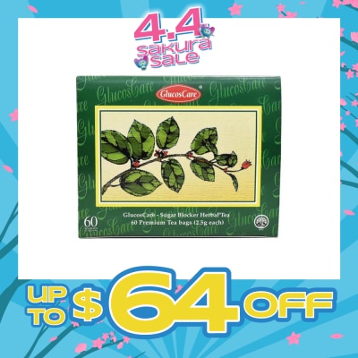 GLUCOSCARE® - Sugar Blocker Herbal Tea (Premium Tea Bag) 60s