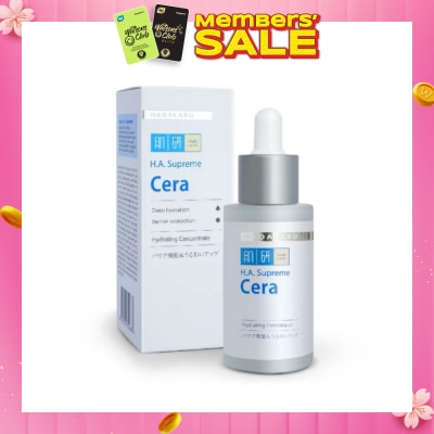HADA LABO H.A. Supreme Cera Hydrating Concentrate Serum (For Deep Hydration & Barrier Protection) 30ml