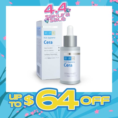HADA LABO - H.A. Supreme Cera Hydrating Concentrate Serum (For Deep Hydration & Barrier Protection) 30ml