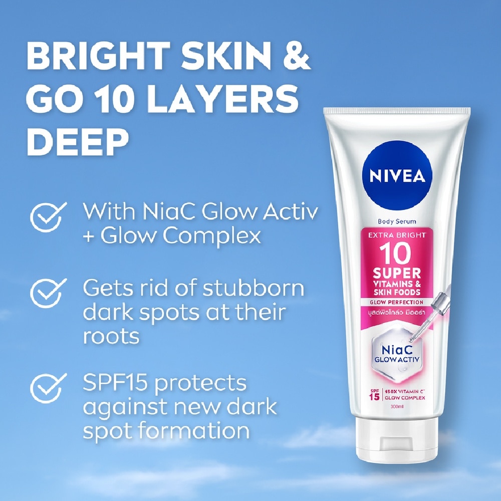 Extra Bright 10 Super Vitamins (For Radiant Healthy Youthful Skin) 320ml