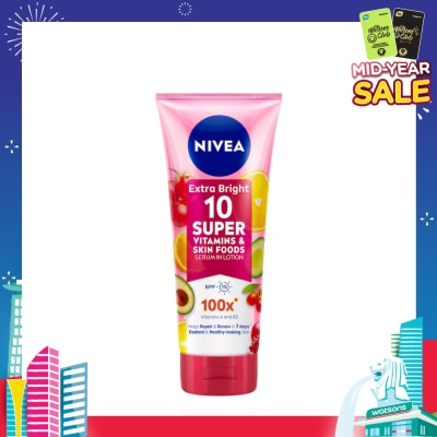 NIVEA Extra Bright 10 Super Vitamins (For Radiant Healthy Youthful Skin) 320ml