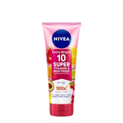 NIVEA Extra Bright 10 Super Vitamins (For Radiant Healthy Youthful Skin) 320ml