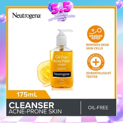 NEUTROGENA - Basic Legacy Oil-Free Acne Wash 175ml