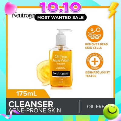 NEUTROGENA Basic Legacy Oil Free Acne Wash 175ml image
