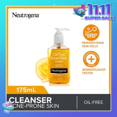 NEUTROGENA Basic Legacy Oil-Free Acne Wash 175ml