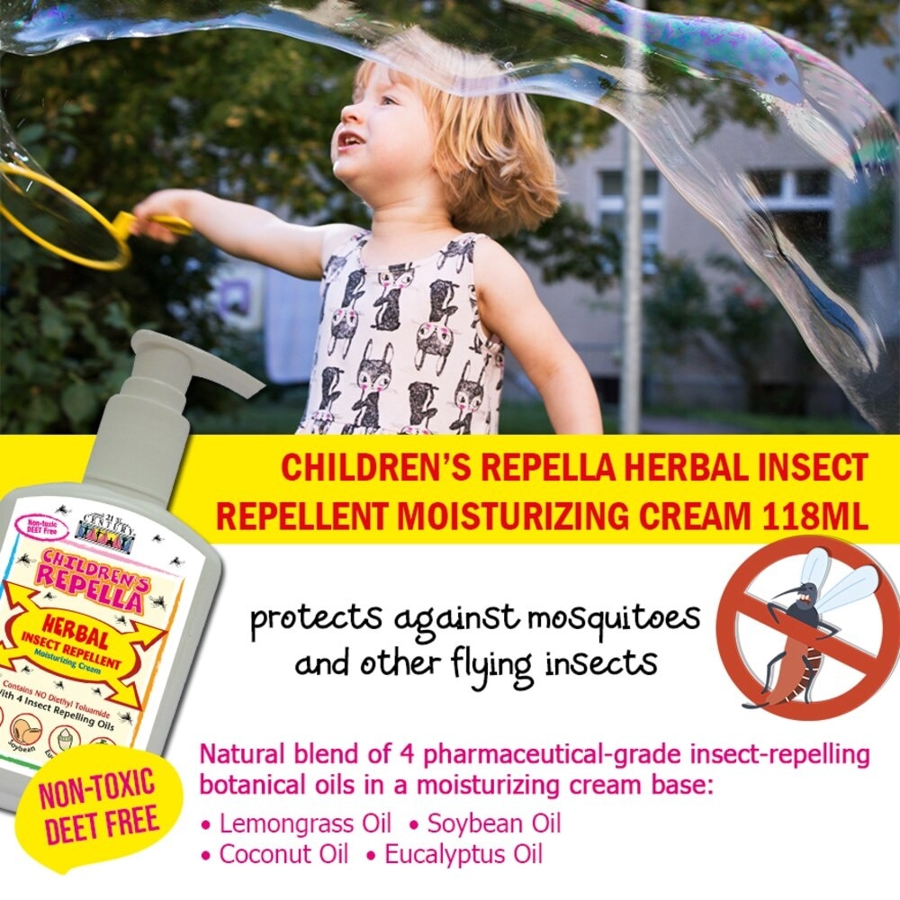 Children's Herbal Insect Repellant (Contains No Diethyl Toluamide) 118ml