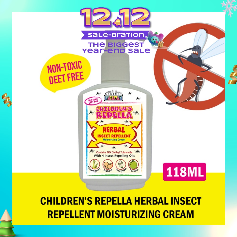 Children's Herbal Insect Repellant (Contains No Diethyl Toluamide) 118ml