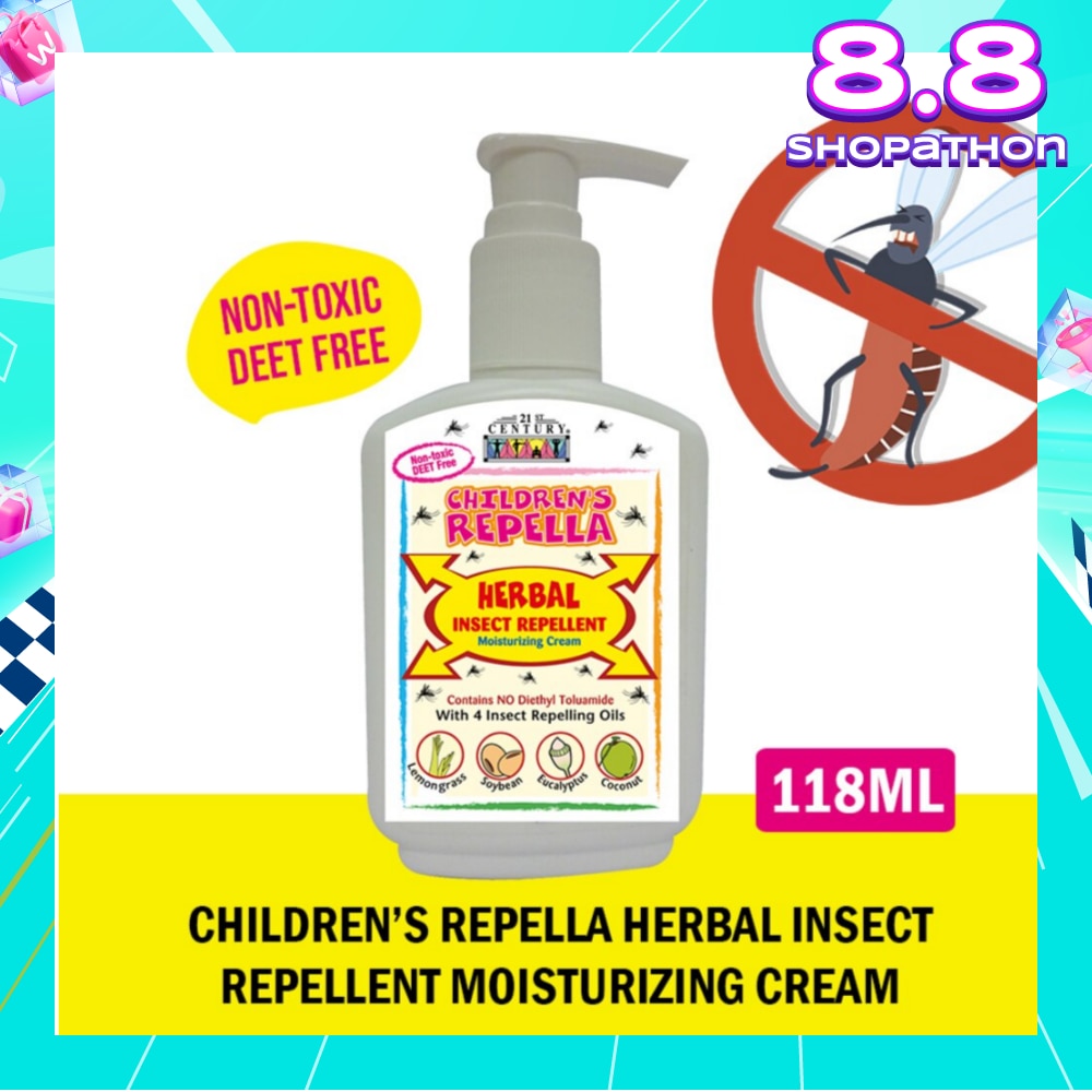 Children's Herbal Insect Repellant (Contains No Diethyl Toluamide) 118ml