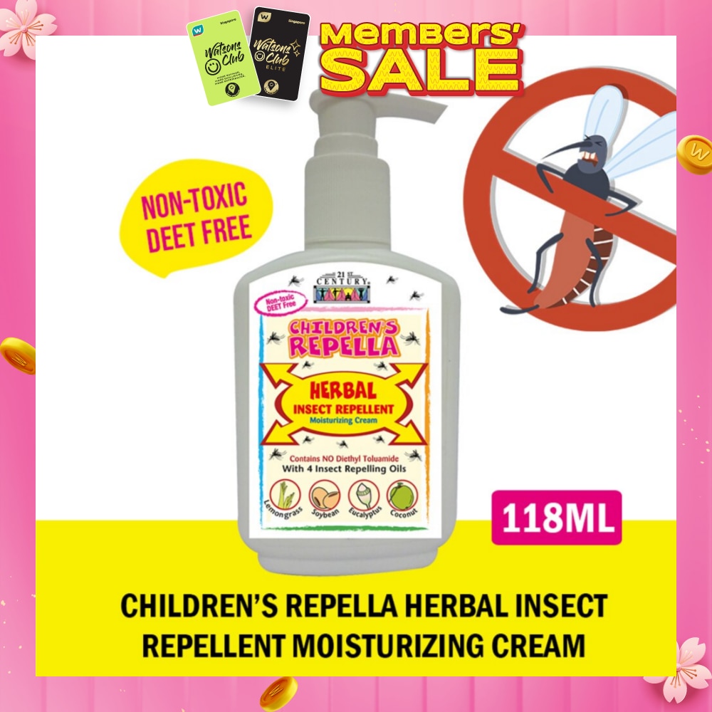 Children's Herbal Insect Repellant (Contains No Diethyl Toluamide) 118ml