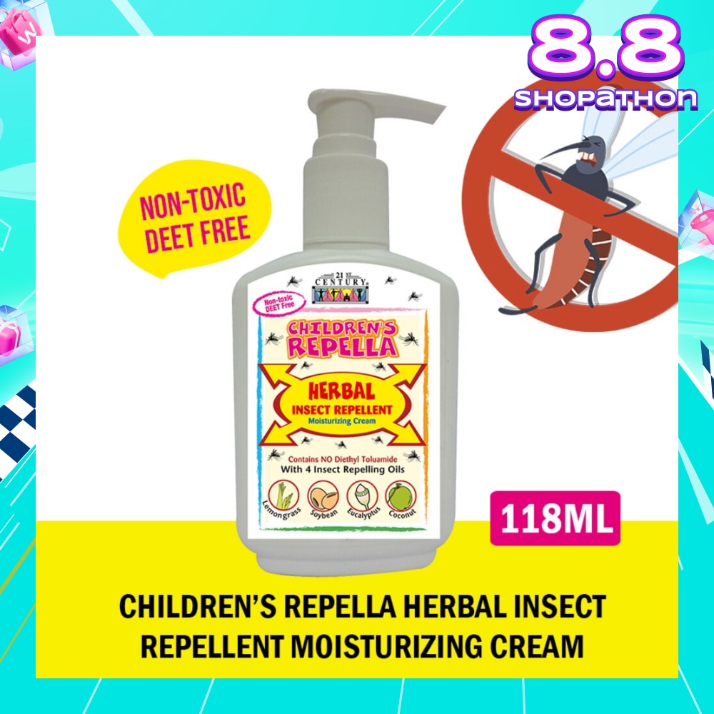 Children's Herbal Insect Repellant (Contains No Diethyl Toluamide) 118ml