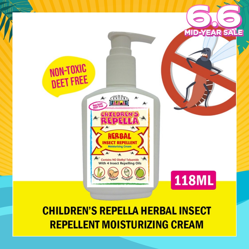 Children's Herbal Insect Repellant (Contains No Diethyl Toluamide) 118ml