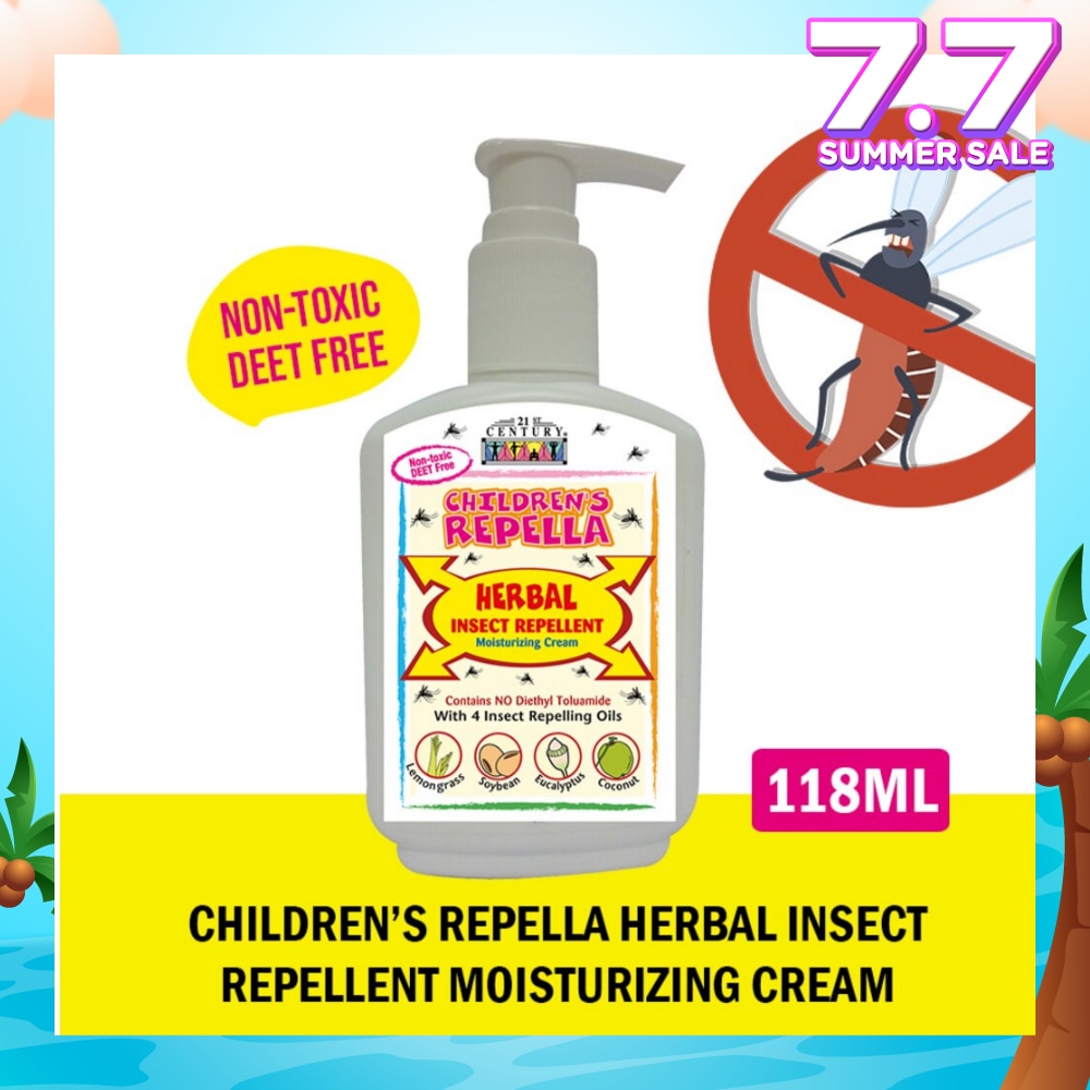 Children's Herbal Insect Repellant (Contains No Diethyl Toluamide) 118ml