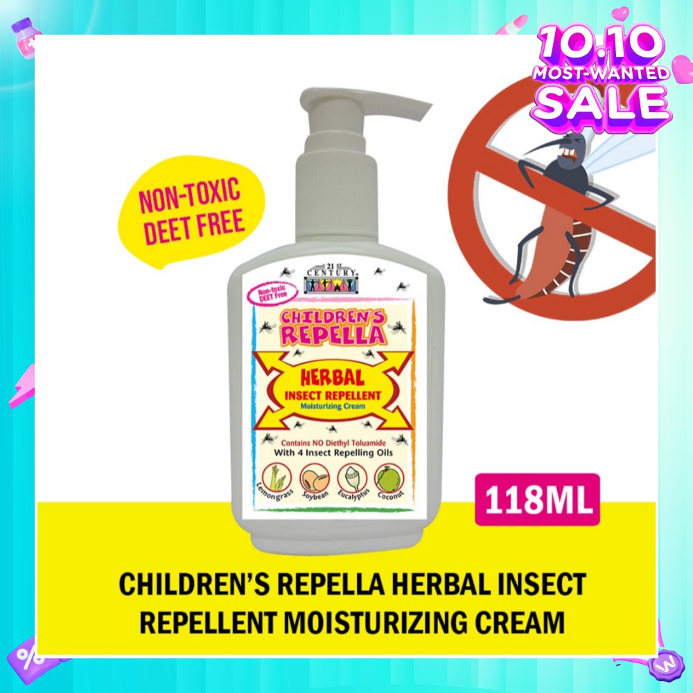 Children's Herbal Insect Repellant (Contains No Diethyl Toluamide) 118ml