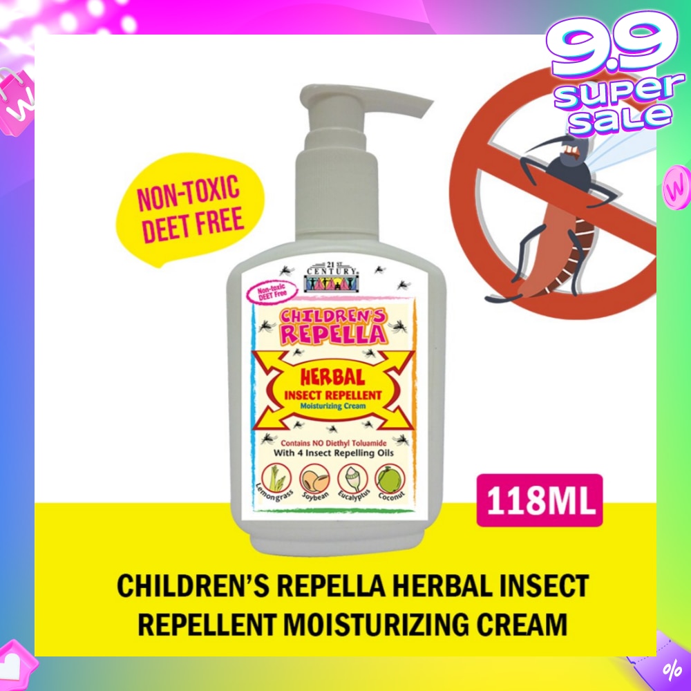 Children's Herbal Insect Repellant (Contains No Diethyl Toluamide) 118ml