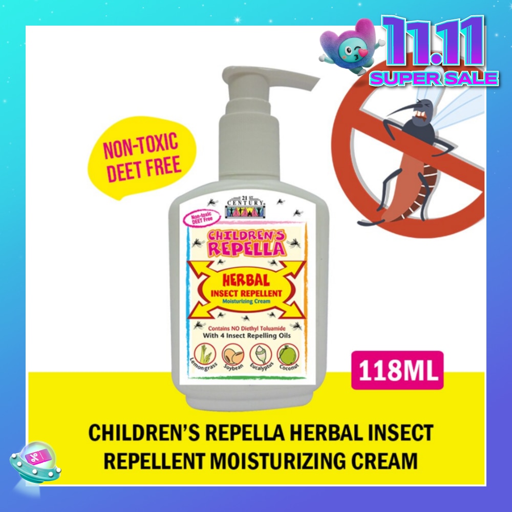 Children's Herbal Insect Repellant (Contains No Diethyl Toluamide) 118ml