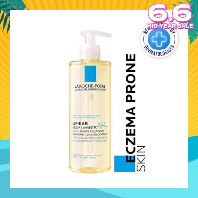 LA ROCHE-POSAY Lipikar Huile Lavant Body Cleansing Oil (For Extreme Dry Skin) 400ml