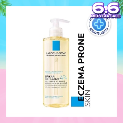 LA ROCHE-POSAY Lipikar Huile Lavant Body Cleansing Oil (For Extreme Dry Skin) 400ml