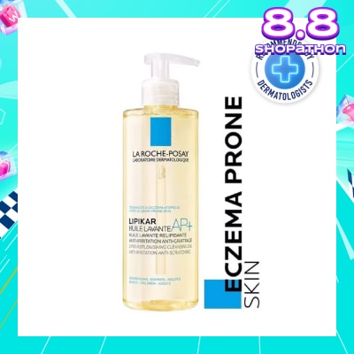 LA ROCHE-POSAY Lipikar Huile Lavant Body Cleansing Oil (For Extreme Dry Skin) 400ml