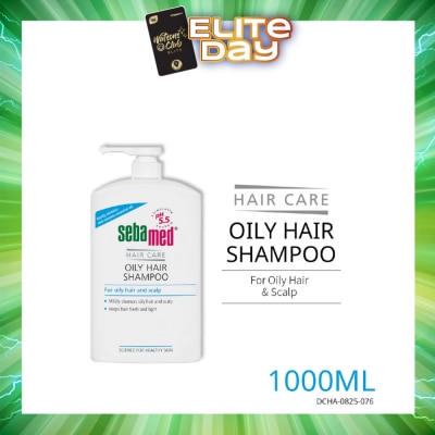 SEBAMED - Oily Hair Shampoo (For Oily Dandruff Prone Scalp) 1L
